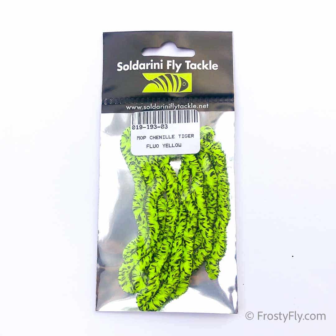 Soldarini Tiger Mop Chenille - Fluo Yellow