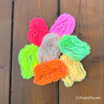 Soldarini UV Egg's Chenille - Fluo Yellow