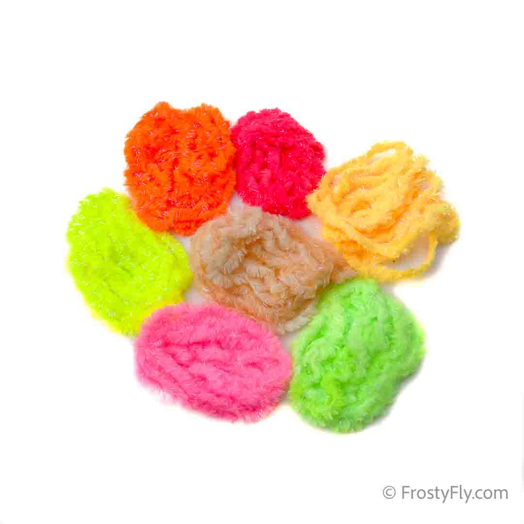 Soldarini UV Egg's Chenille - Fluo Orange