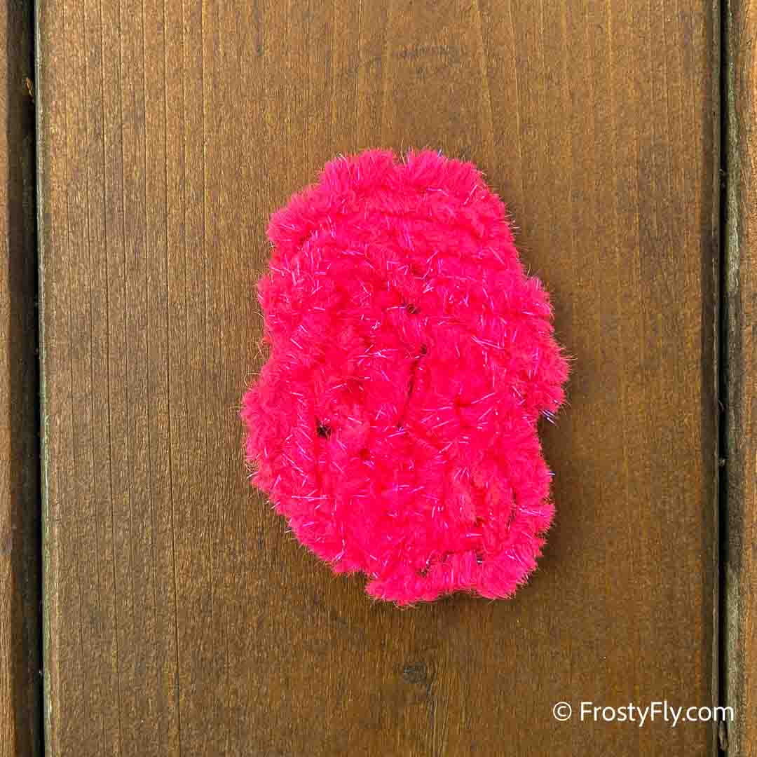 Soldarini UV Egg's Chenille - Fluo Peach