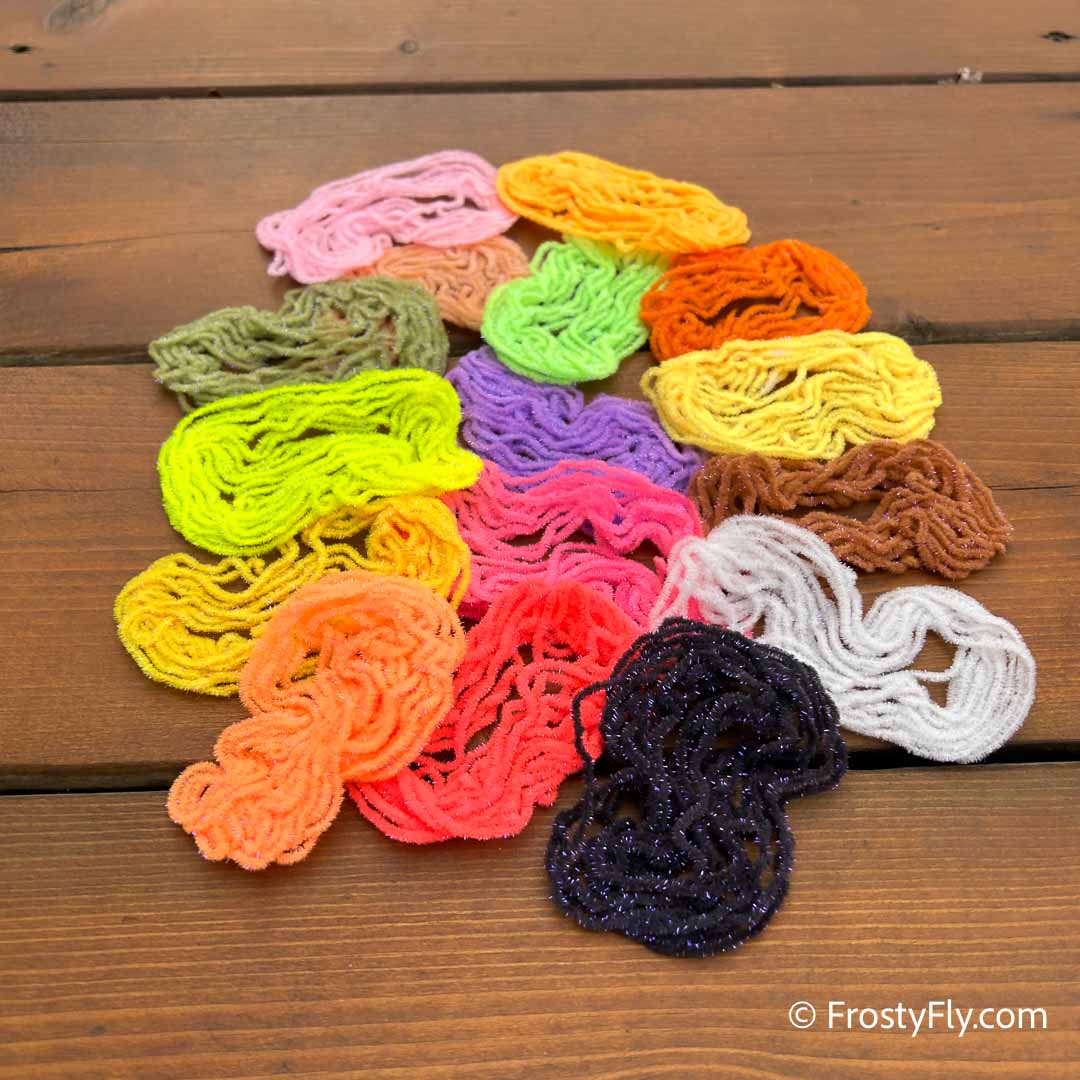 Soldarini Wormstasy UV Chenille - UV Peach