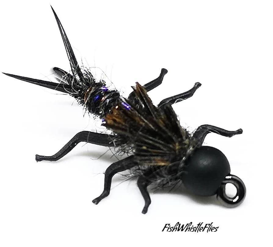 Stonefly Nymph with Goose Biots