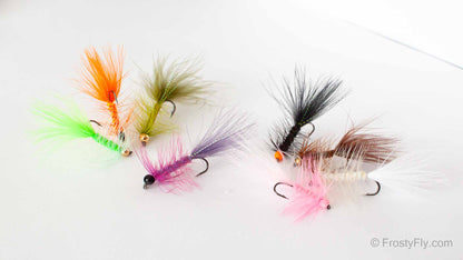 Tungsten Beadhead Woolly Bugger Flies