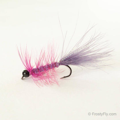 Tungsten Beadhead Woolly Bugger - Purple