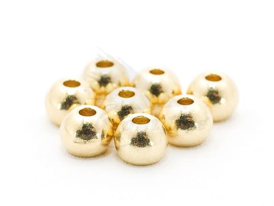 Slotted Tungsten Beads - 20 pcs