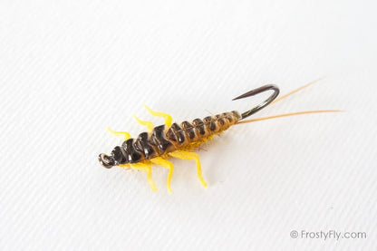 Upside Down Realistic Stonefly Nymph