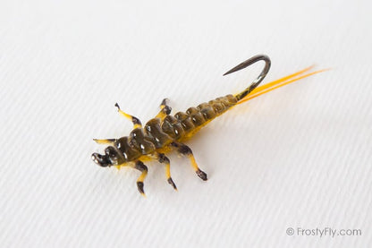Upside Down Realistic Stonefly Nymph