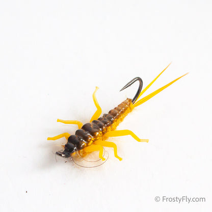 Upside Down Realistic Stonefly Nymph