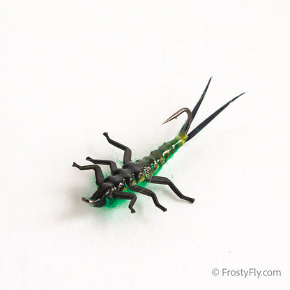 Upside Down Realistic Stonefly Nymph