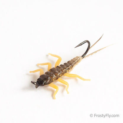 Upside Down Realistic Stonefly Nymph