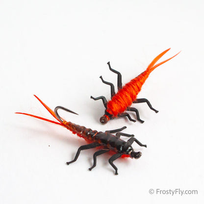 Upside Down Realistic Stonefly Nymph