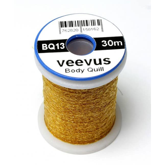 VEEVUS Body Quill Thread BQ13 - Gold Brown