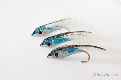 Weighted Baitfish Flies - Blue
