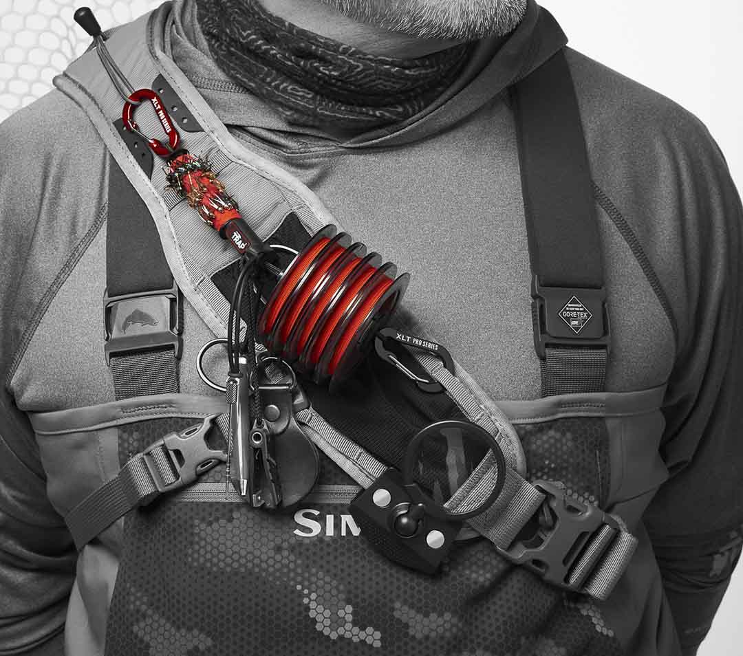 XLT Fly Trap Tippet Holder Pro Series - Full Strap Front