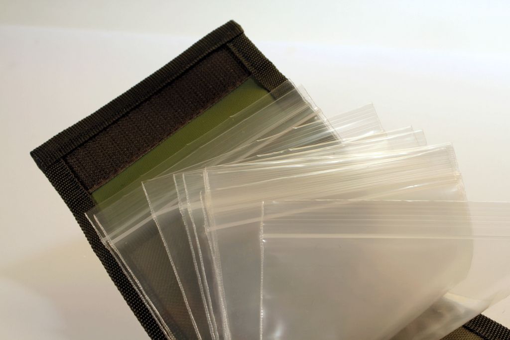 Fly Leader & Line Wallet - 10 Ziplock Bags
