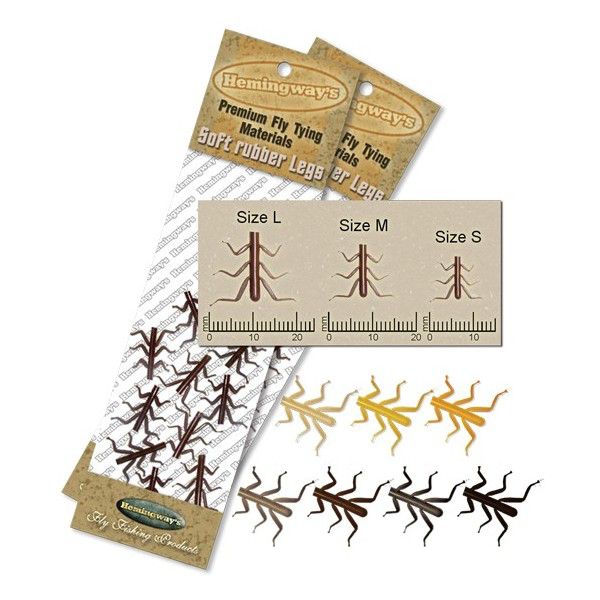 Stonefly tied using Hemingway's Realistic Wings & Hemingway's Soft Legs