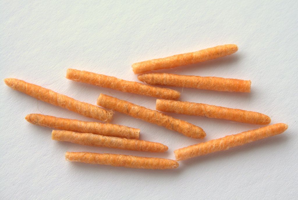 Tube Body Caddis - Orange