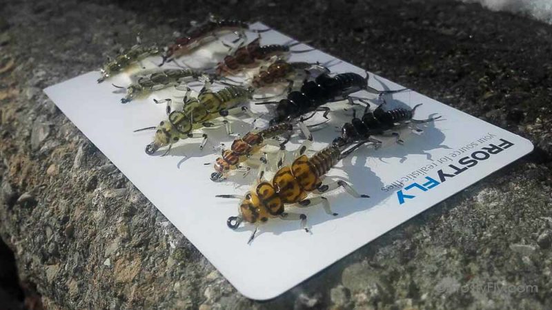 Hemingway's Stonefly Nymph Selection - 10 flies Assorted Colors & Sizes