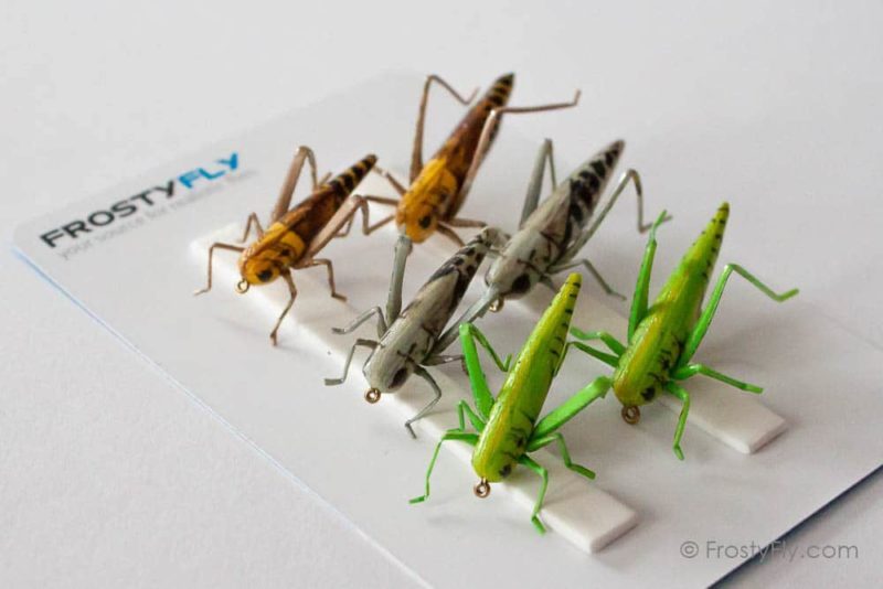 Realistic Flies - Hopper - Set of 6 Flies
