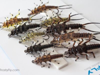 Realistic Flies - STONEFLY NYMPH Selection of 10 Flies - Assorted