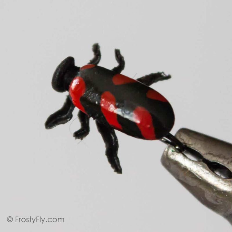 Realistic Red Bug Fly