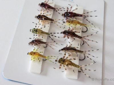 Hemingway's Realistic Mayfly Nymph Selection - 10 Assorted Flies