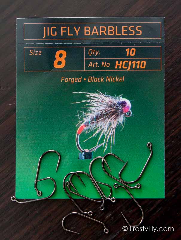Hemingway’s HCJ110 Jig Fly Barbless Hooks