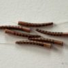 Realistic Extended Mayfly Bodies - Dark Brown