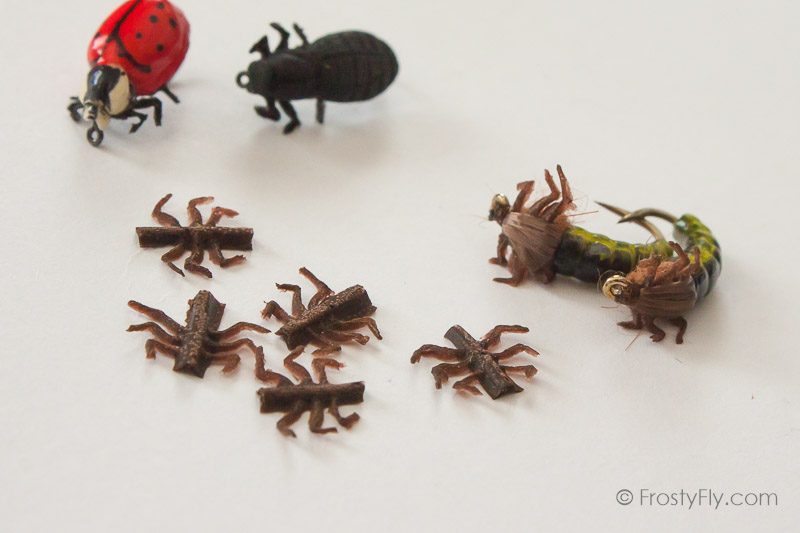 Realistic Flexy Insect Legs Mini Bugs