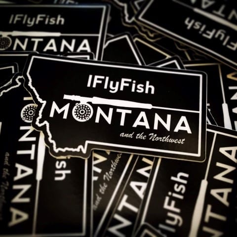 IFlyFishMontana Stickers