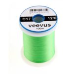 VEEVUS Thread 12/0 C17 Fluo Green - FrostyFly