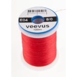 VEEVUS Thread 8/0 E04 Red