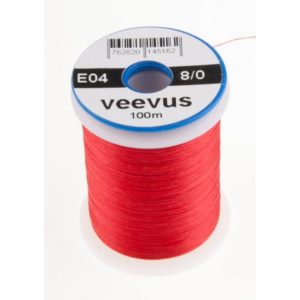 VEEVUS Thread 8-0 E04 Red
