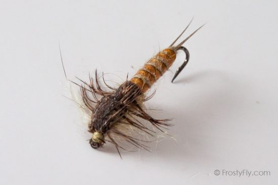 Traditional Stonefly Nymph Tied by Dimitri Ristic