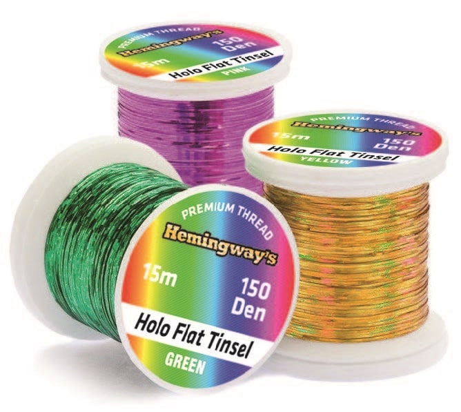 Hemingway's Holo Flat Tinsel Threads