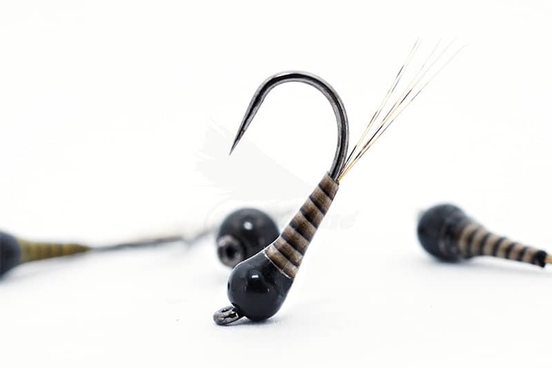 Natural Quill Jig Barbless Frenchie Nymph