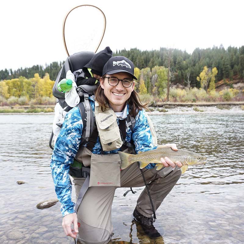Fly Fishing With A Baby In Tow FrostyFly