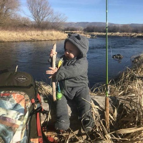 Tanner - Fly Fishing with a Baby in Tow