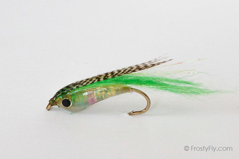 Weighted Baitfish Fly - Green