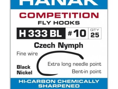 Hanak Competition H333BL Barbless Czech Nymph Hooks