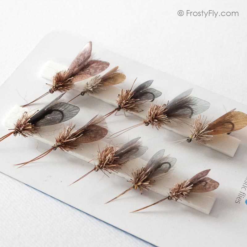 Realistic Flies - CADDIS Selection of 10 Flies - Assorted
