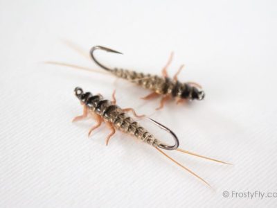 Upside Down Realistic Stonefly Nymphs - Tan