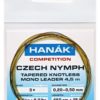 Hanak Tapered Knotless Mono Czech Nymph Leader 15ft 4.5m - Camouflage
