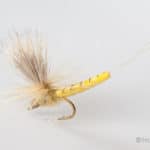 Realistic Elk Wing Parachute Mayfly - Light Cahill