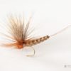 Realistic Elk Wing Parachute Mayfly - March Brown