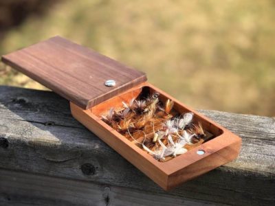 Frosty Fly - Handmade Cedar Wooden Fly Box