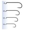 Maruto Maruto Dry Fly and Nymph Hooks - d21 - sizes