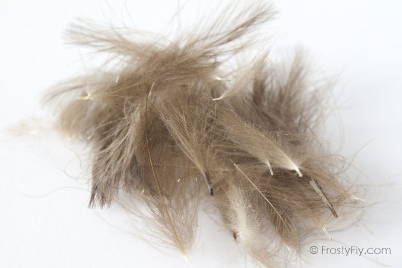 Hemingway's CDC Feathers - Natural Dark Brown