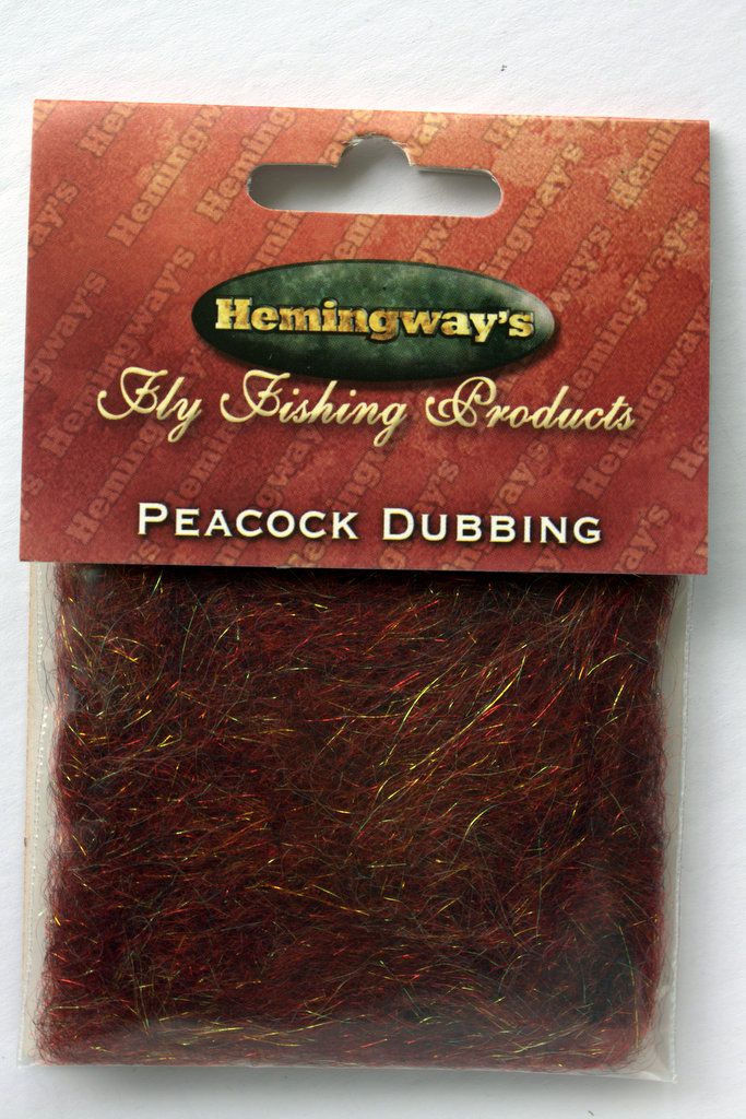 Hemingway's Peacock Dubbing - FrostyFly