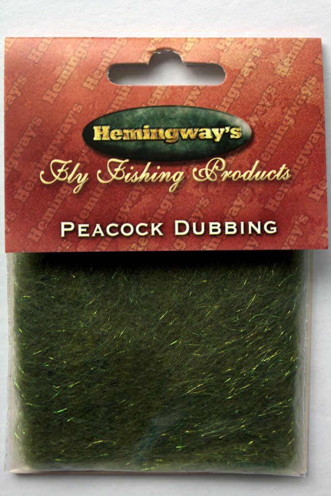 Hemingway's Peacock Dubbing - Green